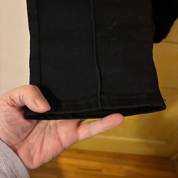 Not Your Daughter’s Jeans Pull-on Jean Jegging with front seaming Black Size 4 - Picture 3 of 6